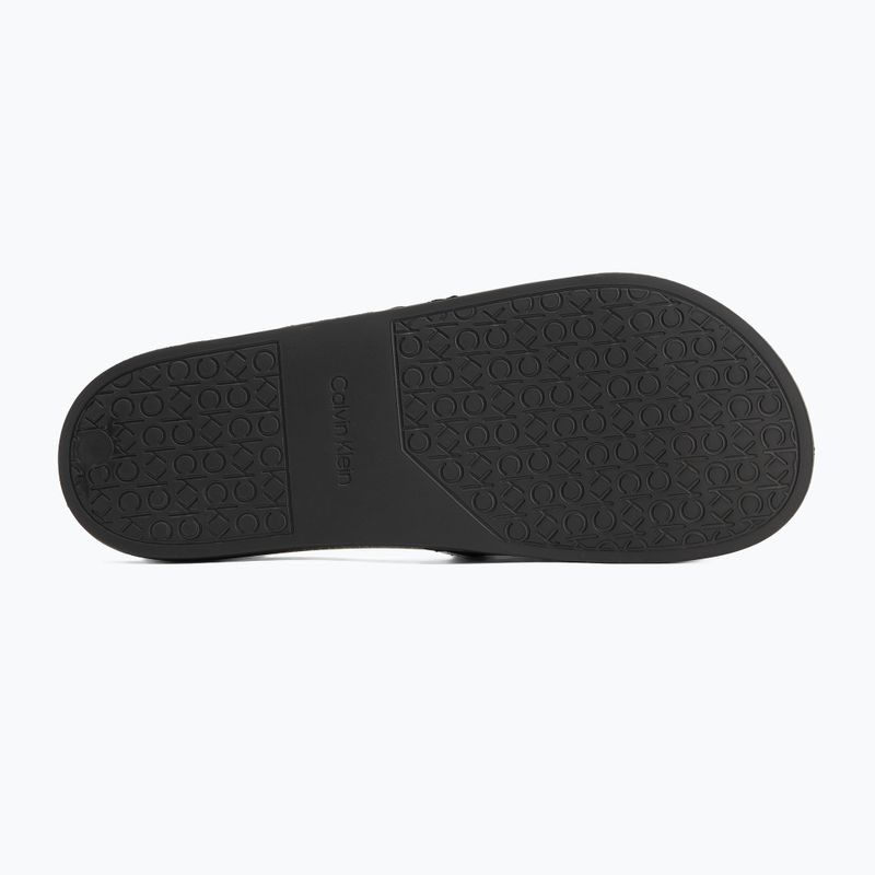 Vyriškos šlepetės Calvin Klein HM0HM00981 Pool Slide Rubber black 4