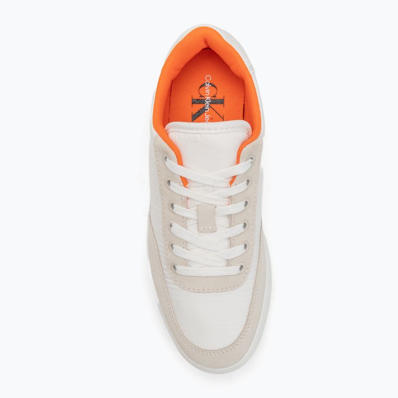 Batai Calvin Klein YM0YM00669 Classic Cupsole Su Softny creamy white/white/firecracker 5