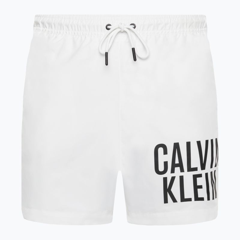 Vyriški Calvin Klein Medium Drawstring maudymosi šortai balti