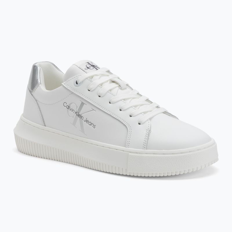 Moteriški batai Calvin Klein YW0YW01224 Cupsole Mono Lth Wn white/silver