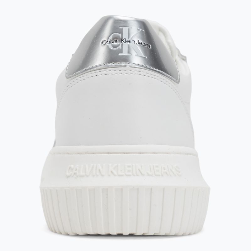 Moteriški batai Calvin Klein YW0YW01224 Cupsole Mono Lth Wn white/silver 6