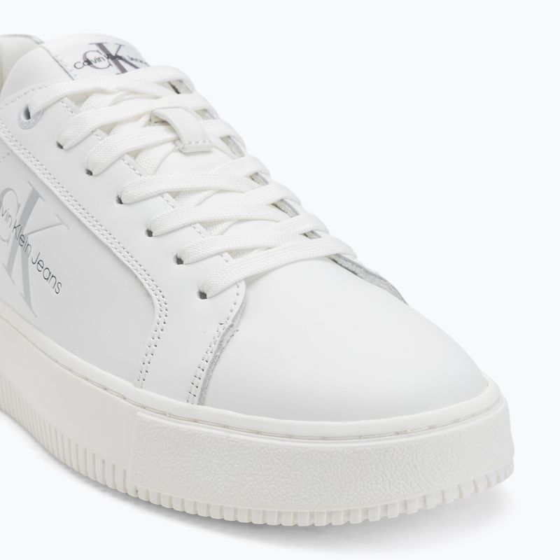 Moteriški batai Calvin Klein YW0YW01224 Cupsole Mono Lth Wn white/silver 7