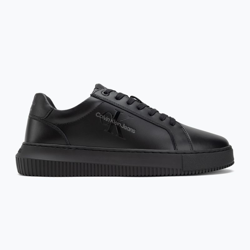 Vyriški batai Calvin Klein YM0YM00681 Chunky Cupsole Monologo Lth triple black 2