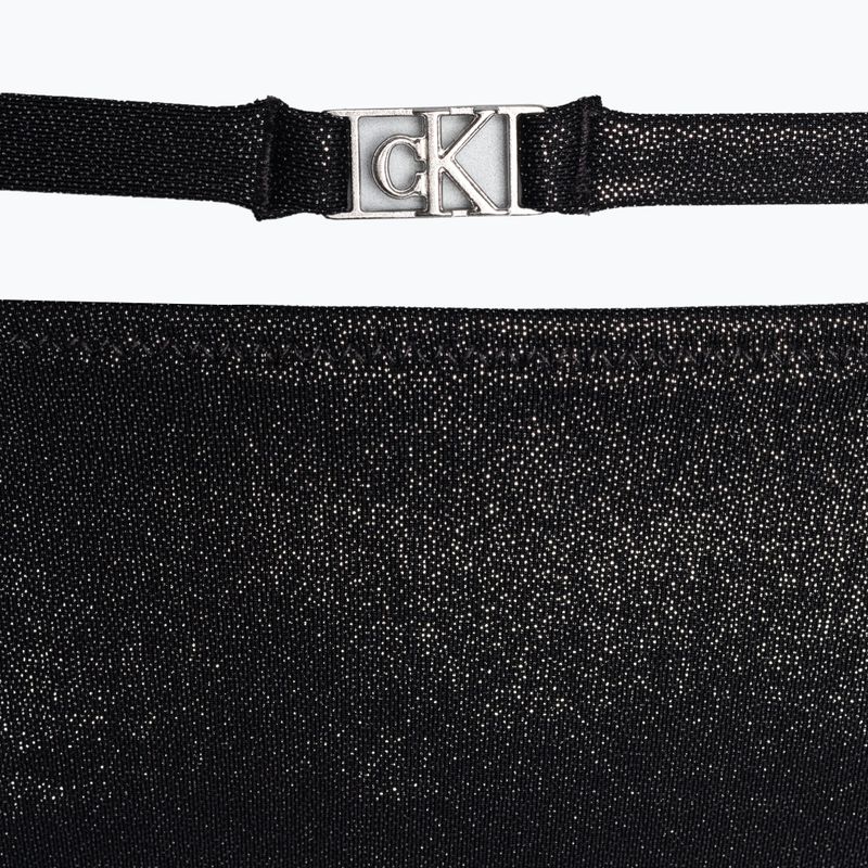 Calvin Klein Maudymosi kostiumėlio apatinė dalis - stringai juoda 3
