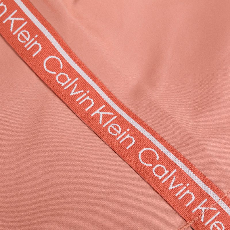 Vyriški Calvin Klein Medium Drawstring maudymosi šortai rožinės spalvos 3