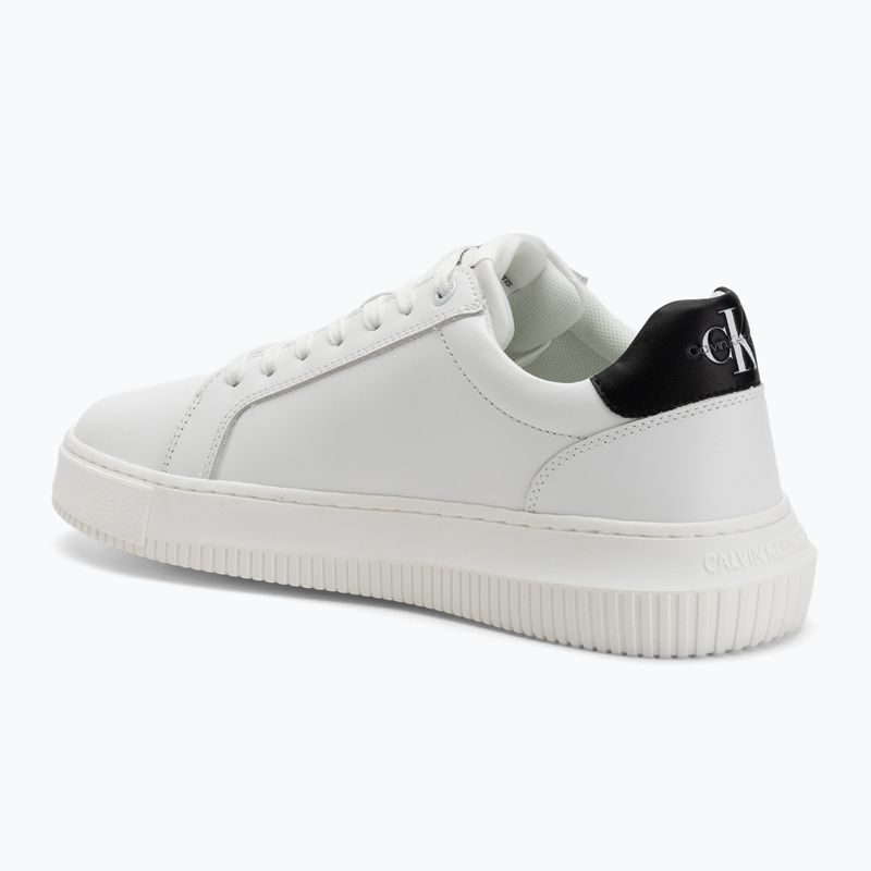 Vyriški batai Calvin Klein YM0YM00681 Chunky Cupsole Monologo Lth triple bright white/black 3