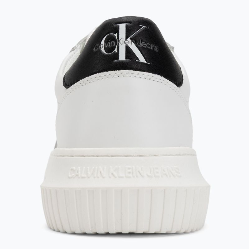 Vyriški batai Calvin Klein YM0YM00681 Chunky Cupsole Monologo Lth triple bright white/black 6