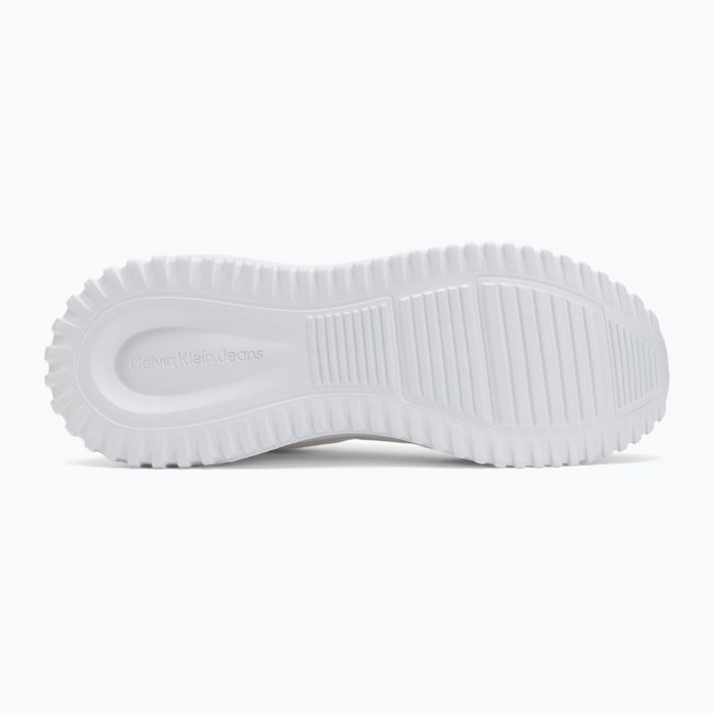 Moteriški batai Calvin Klein Eva Runner Low Lace Mix Ml Wn bright white/silver 4