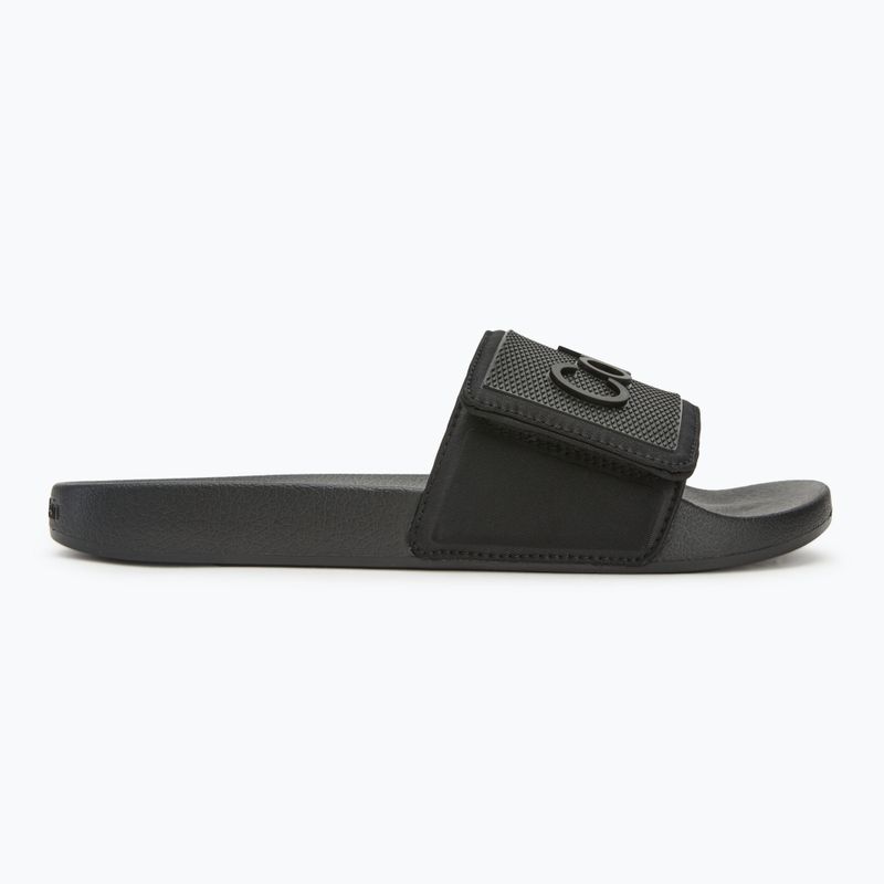 Vyriškos šlepetės Calvin Klein HM0HM01437 Adj Pool Slide TPU black 2