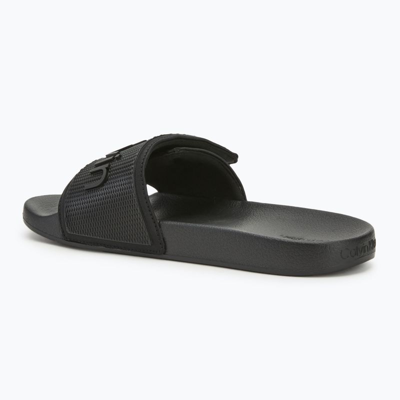 Vyriškos šlepetės Calvin Klein HM0HM01437 Adj Pool Slide TPU black 3