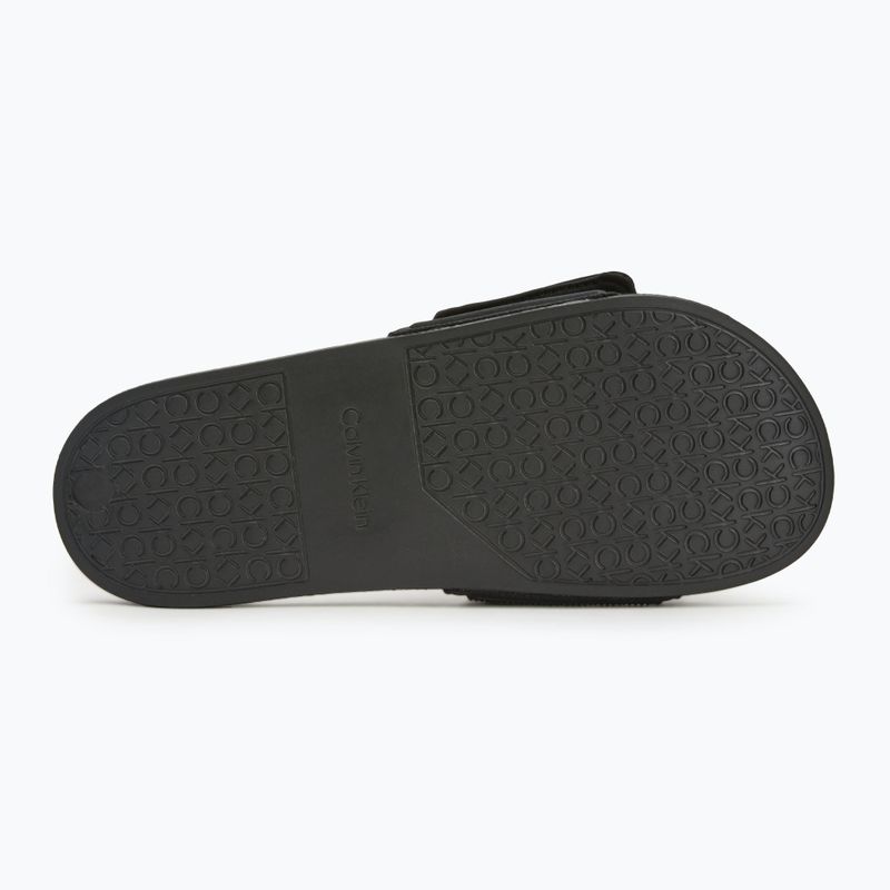 Vyriškos šlepetės Calvin Klein HM0HM01437 Adj Pool Slide TPU black 4