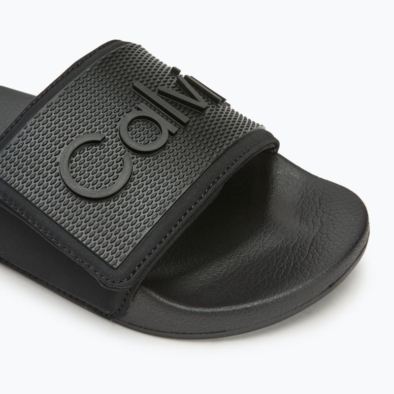 Vyriškos šlepetės Calvin Klein HM0HM01437 Adj Pool Slide TPU black 7