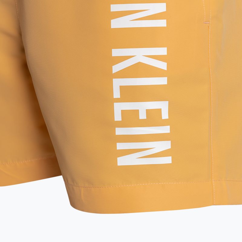 Vyriški maudymosi šortai Calvin Klein Medium Drawstring buff orange 4