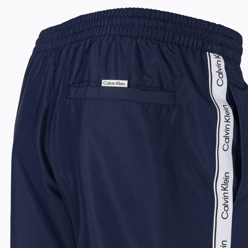 Vyriški maudymosi šortai Calvin Klein Medium Drawstring signature navy 4