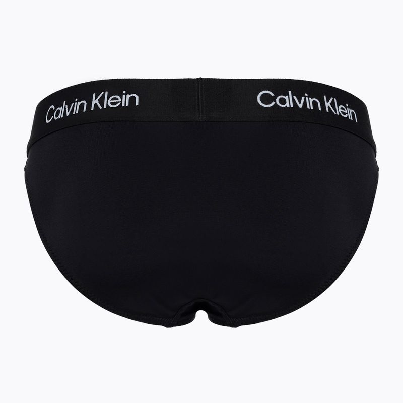 Maudymosi kostiumėlio apatinė dalis Calvin Klein Bikini black 2