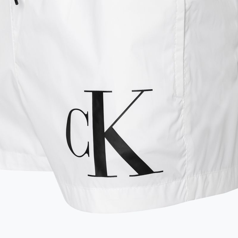 Vyriški maudymosi šortai Calvin Klein Short Drawstring classic white 3