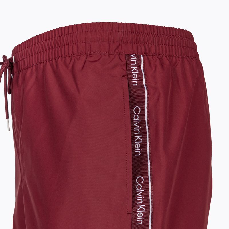 Vyriški maudymosi šortai Calvin Klein Medium Drawstring cordovan 3