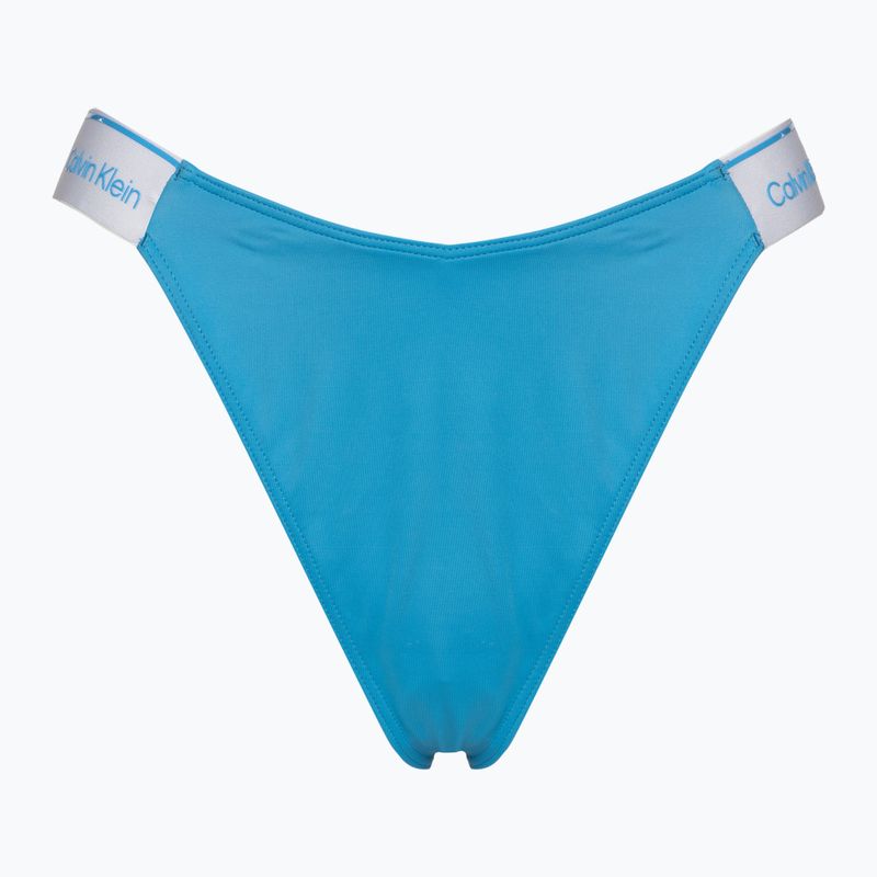 Maudymosi kostiumėlio apatinė dalis Calvin Klein Delta Bikini malibu blue