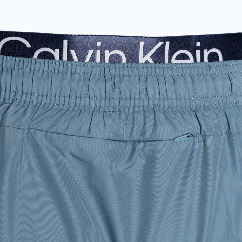 Vyriški maudymosi šortai Calvin Klein Short Double Waistband muted cerulean 4