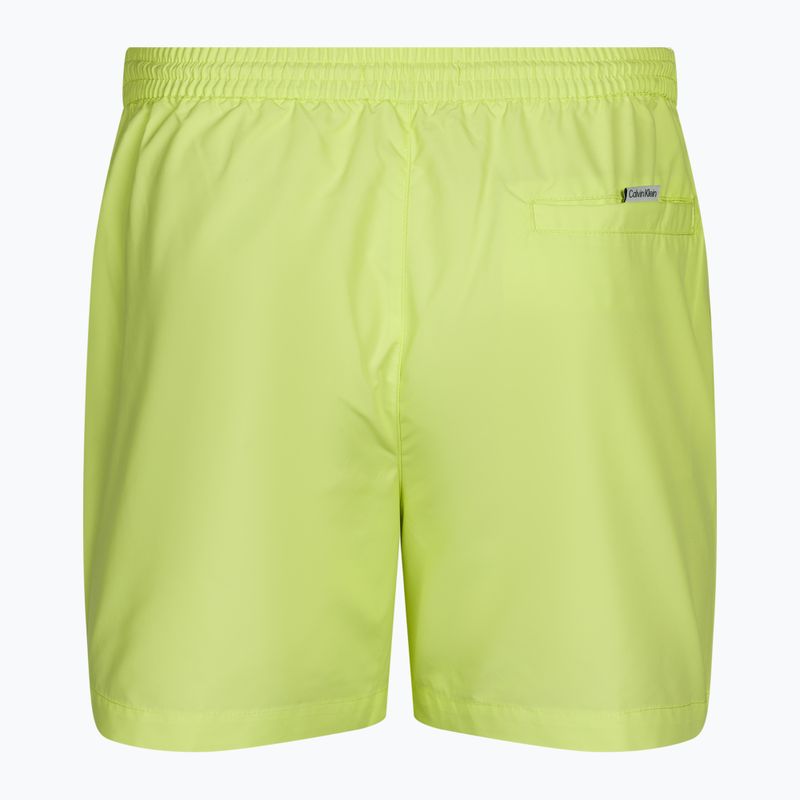 Vyriški maudymosi šortai Calvin Klein Medium Drawstring sunny lime 2