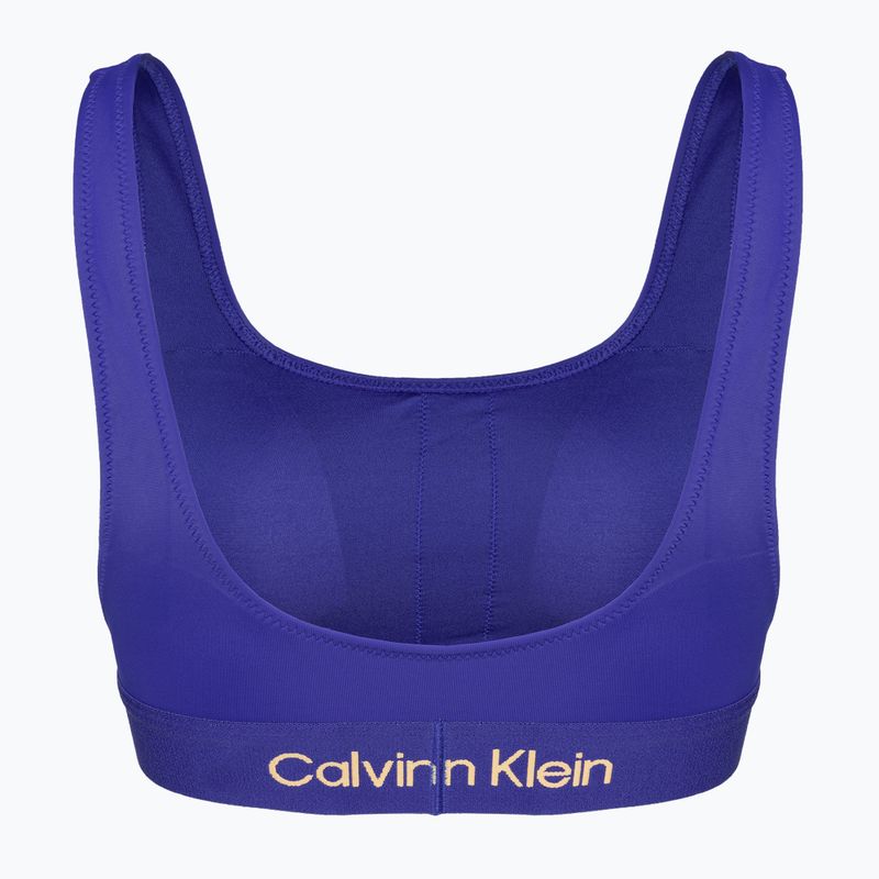 Maudymosi kostiumėlio viršutinė dalis Calvin Klein Bralette-RP midnight lagoon 2