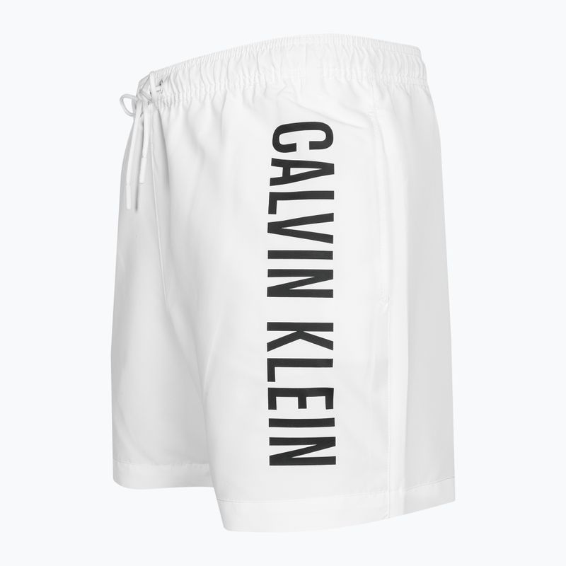 Vyriški maudymosi šortai Calvin Klein Medium Drawstring classic white 3