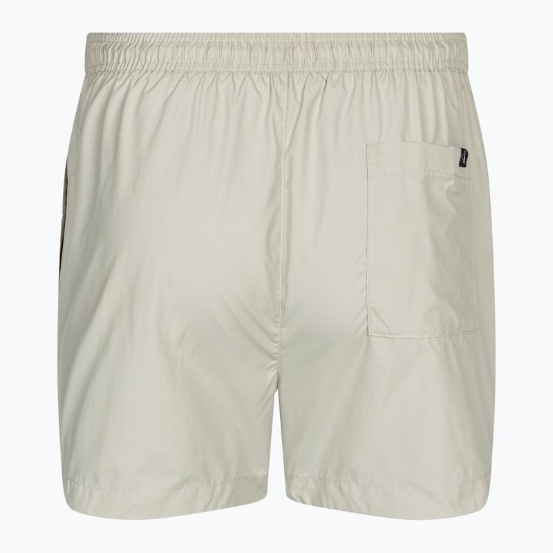 Vyriški maudymosi šortai Calvin Klein Short Drawstring silver lining 2