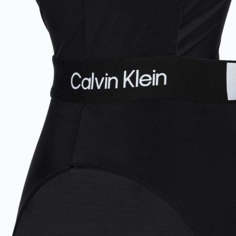 Moteriškas vientisas maudymosi kostiumėlis Calvin Klein Cut Out One Piece-RP black 3