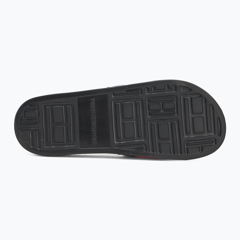 Vyriškos šlepetės Tommy Hilfiger Rubber Flag Pool Slide black 4