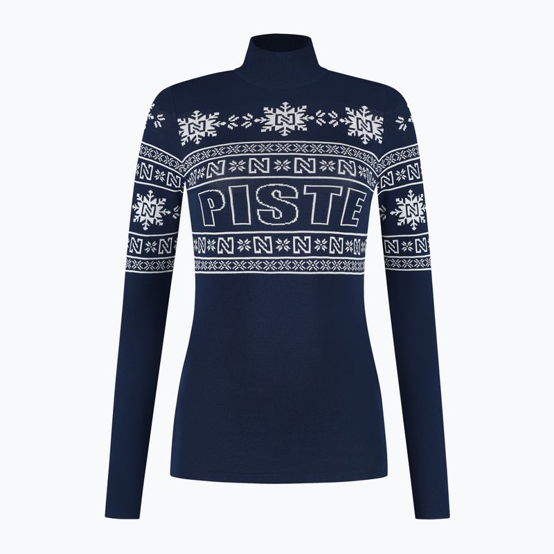 Moteriškas megztinis Nikkie Giza Piste Pull navy 2