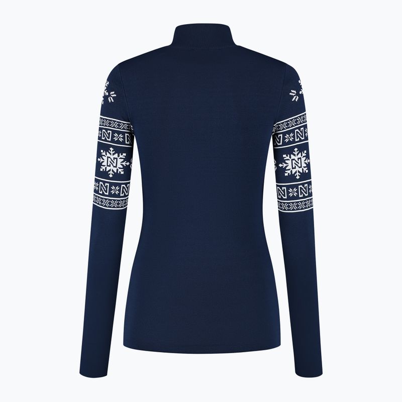 Moteriškas megztinis Nikkie Giza Piste Pull navy 3