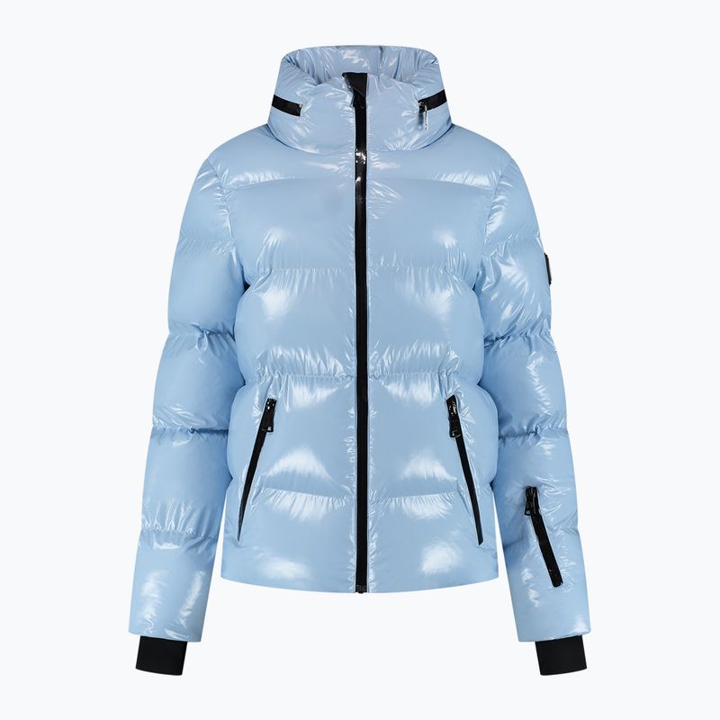 Moteriška slidinėjimo striukė Nikkie Gstaad Laquer Ski powder blue 2