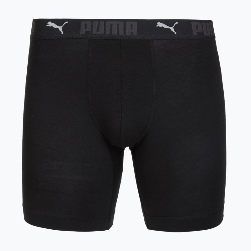 Vyriškos trumpikės Cotton Long 2 pack black 2
