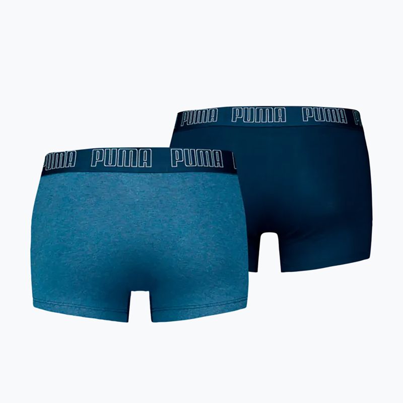 Vyriškos trumpikės PUMA Everyday Trunk 2 pairs light blue melange 2