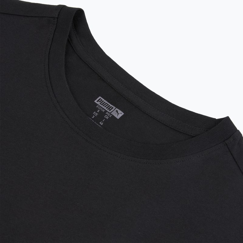 Vyriški marškinėliai PUMA Basic Crew 2 pack black 3