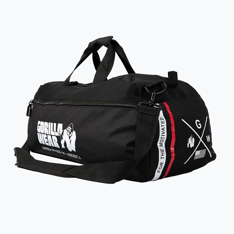 Treniruočių krepšys Gorilla Wear Norris 66 l black 2