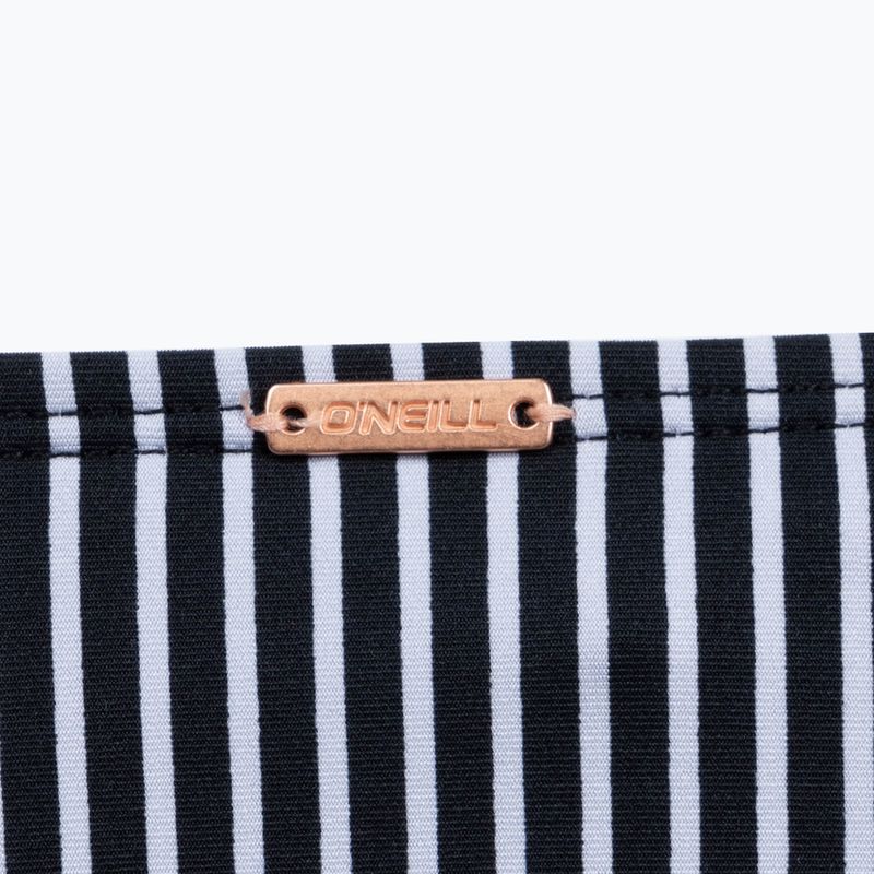 Moteriškas dviejų dalių maudymosi kostiumėlis O'Neill Capri Bondey Bikini black simple stripe 4