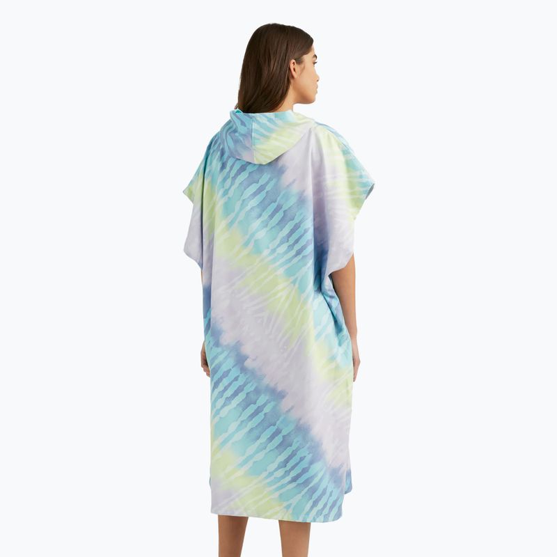 Moteriškas pončas O'Neill Quick Dry Jack`s blue tie dye 4