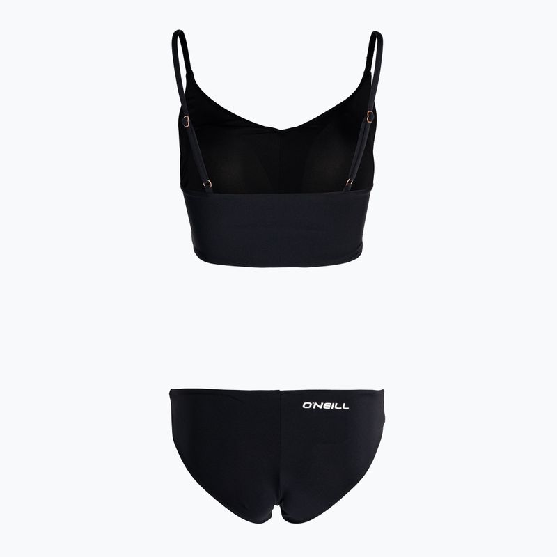 Moteriškas dviejų dalių maudymosi kostiumėlis O'Neill Midles Maoi Bikini black out 2