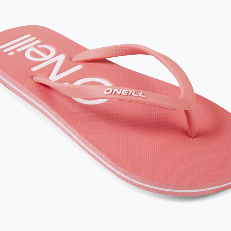 Moteriškos O'Neill Profile Logo šlepetės georgia peach 3