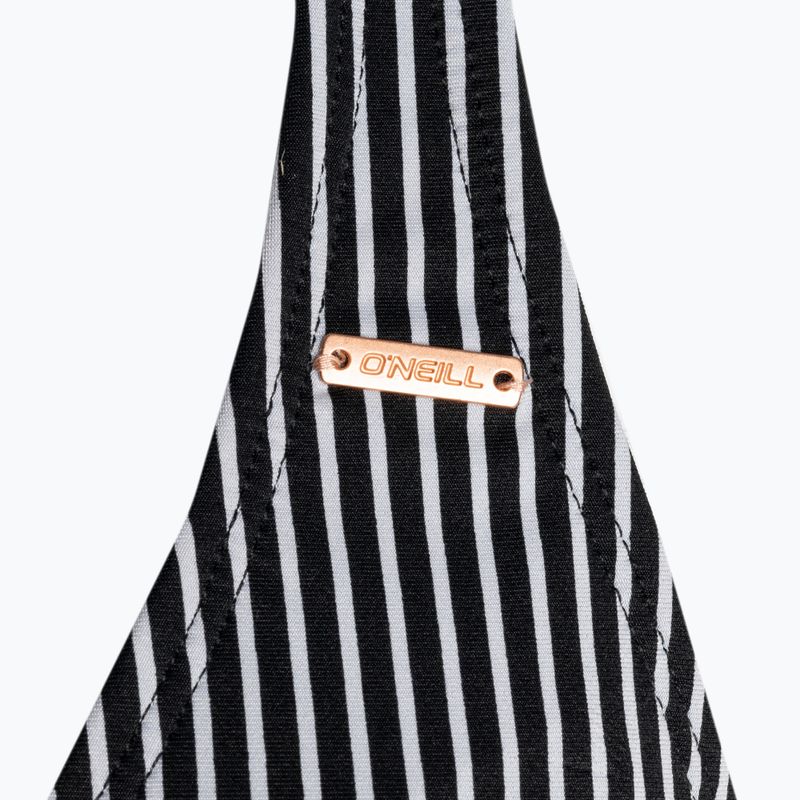 Moteriškas dviejų dalių maudymosi kostiumėlis O'Neill Marga Cruz Bikini black simple stripe 3