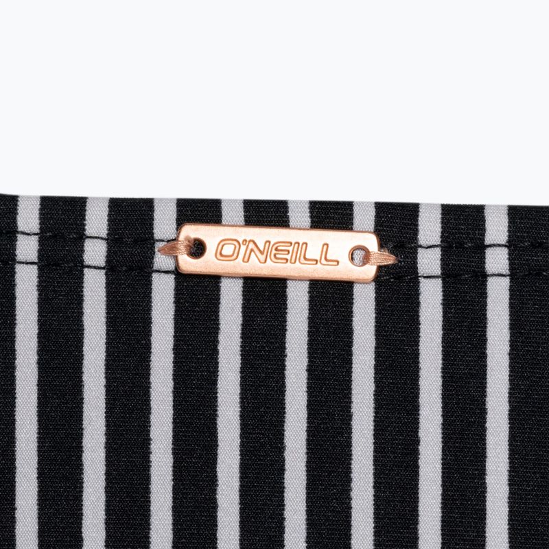 Moteriškas dviejų dalių maudymosi kostiumėlis O'Neill Marga Cruz Bikini black simple stripe 4