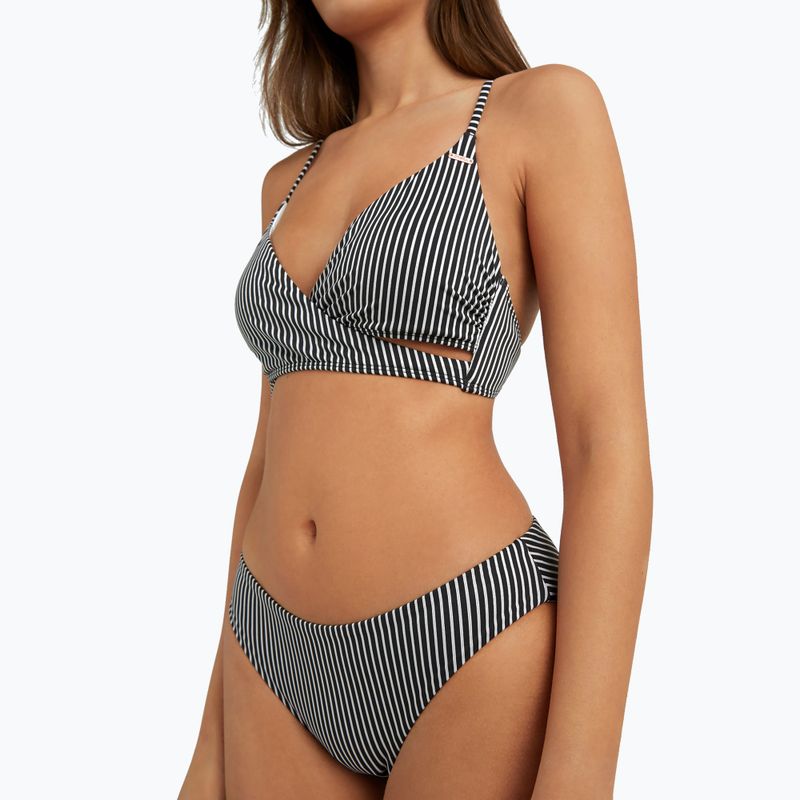 Moteriškas dviejų dalių maudymosi kostiumėlis O'Neill Baay Maoi Bikini black simple stripe 4