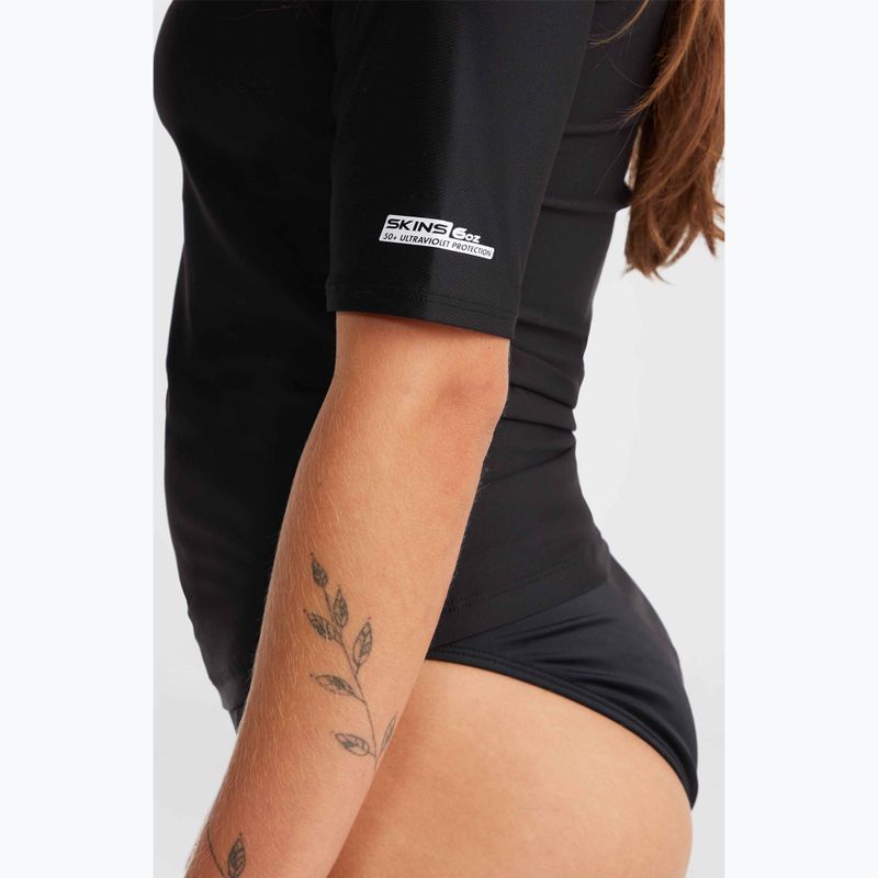 Moteriški maudymosi marškinėliai O'Neill Essentials Bidart Skin black out 3