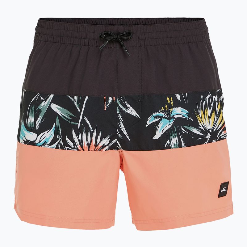 Vyriški maudymosi šortai O'Neill Mix & Match Cali Block 15'' black tropicana
