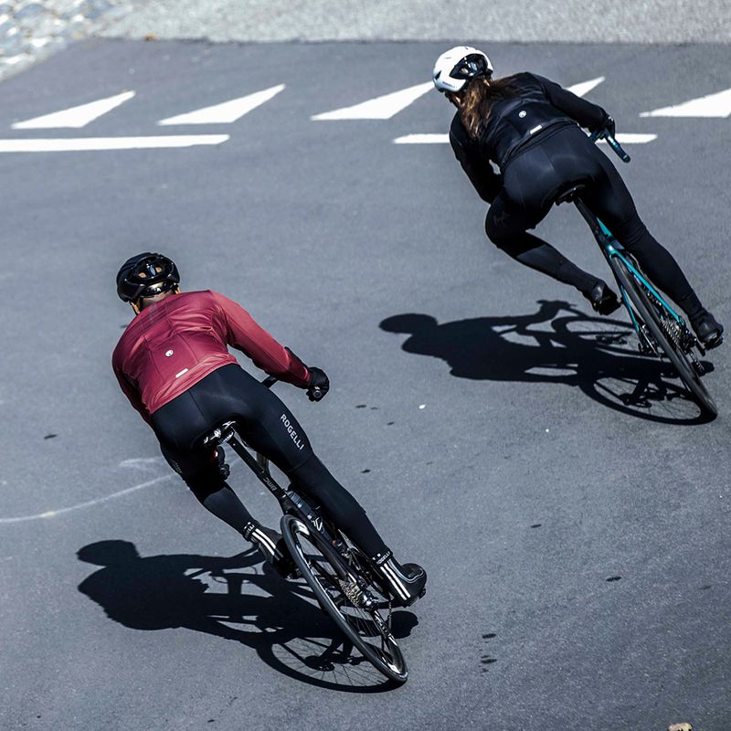 Vyriška dviračių striukė Rogelli Essential Winter burgundy 7