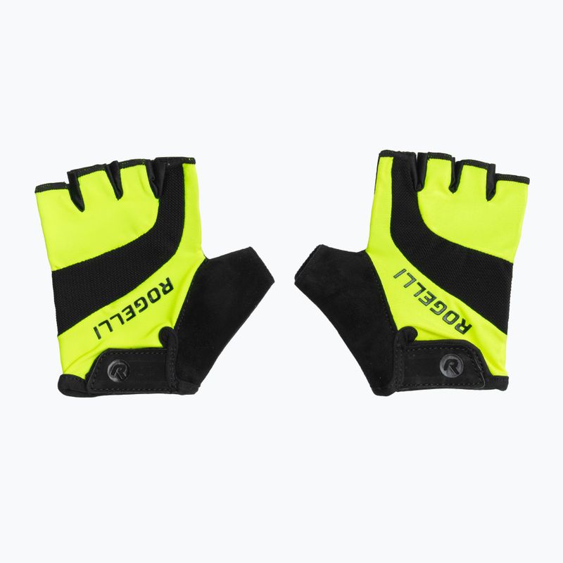 Vyriškos dviratininkų pirštinės Phoenix II fluor yellow 2