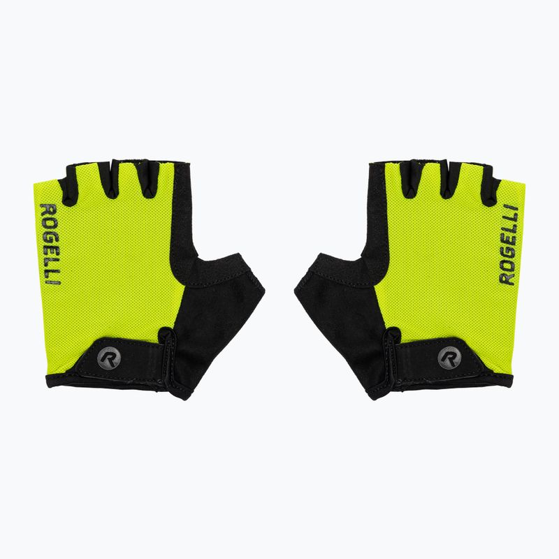 Vyriškos dviračių pirštinės Rogelli Core fluor 4