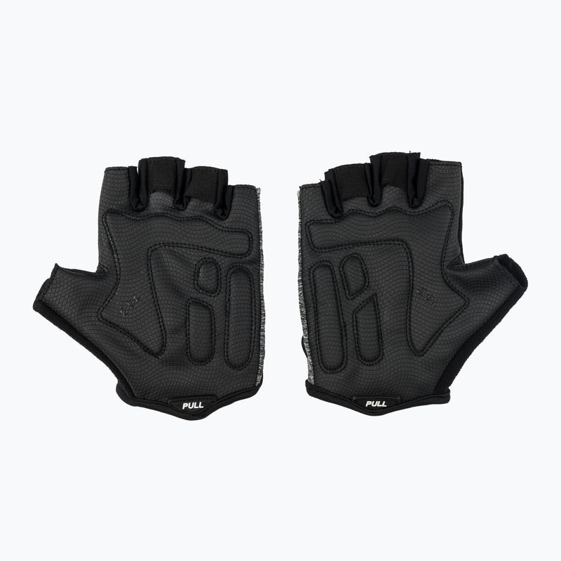 Moteriškos dviračių pirštinės Rogelli Essential W black/grey 3
