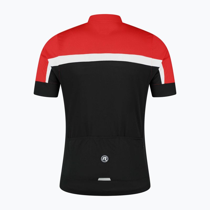 Vyriški dviračių marškinėliai Rogelli Course black/red/white 4